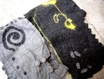 Felted woollen cloth