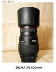 SIGMA 70-300mm