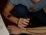 ah lun's arm