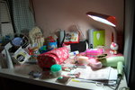 My messy desk